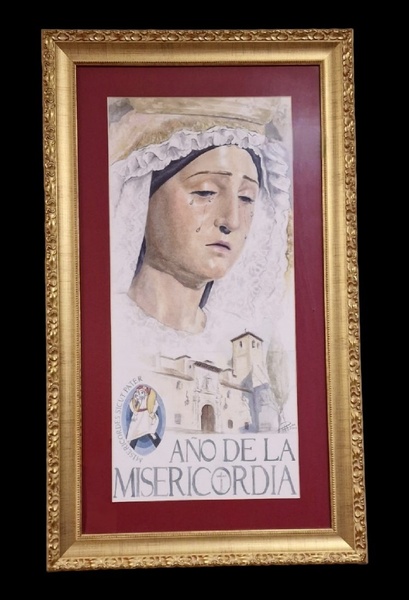 Cuadro Año de la Misericordia: Pablo Hurtado (2016)