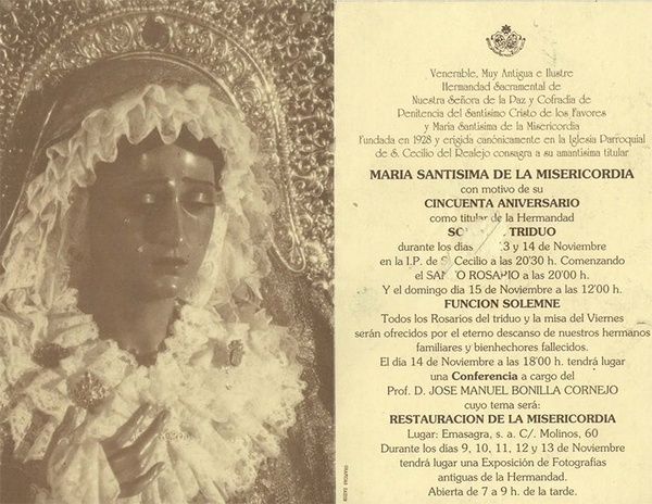 Recuerdo 50 Aniversario Misericordia (1995)