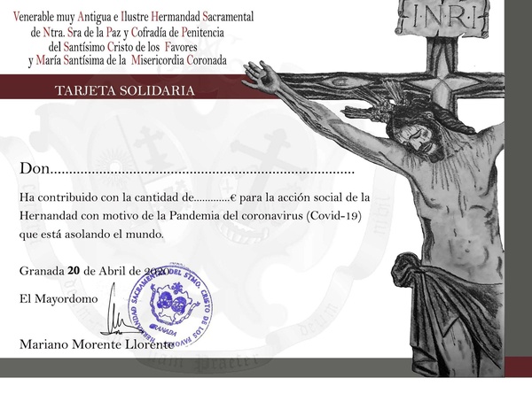 Tarjeta de Sitio Solidaria (2020)